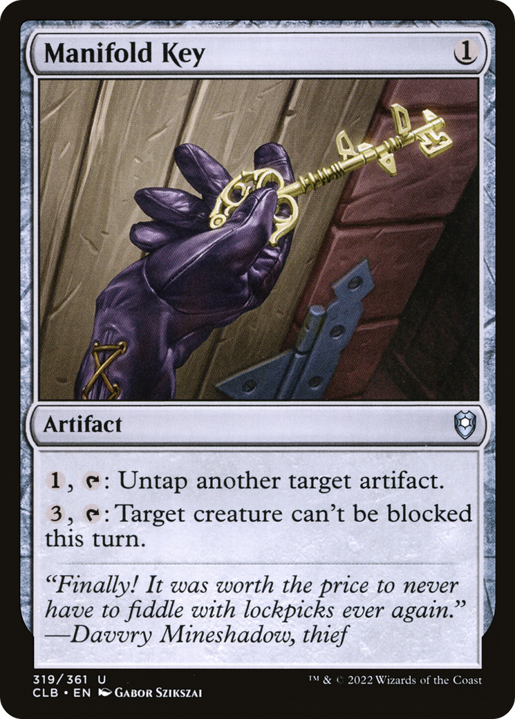 Manifold Key [Commander Legends: Battle for Baldur's Gate] | Grognard Games