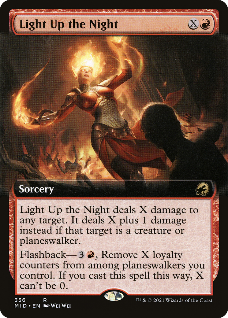 Light Up the Night (Extended) [Innistrad: Midnight Hunt] | Grognard Games