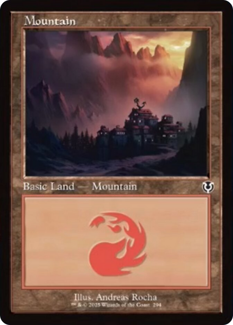 Mountain (294) (Retro Frame) [Innistrad Remastered] | Grognard Games