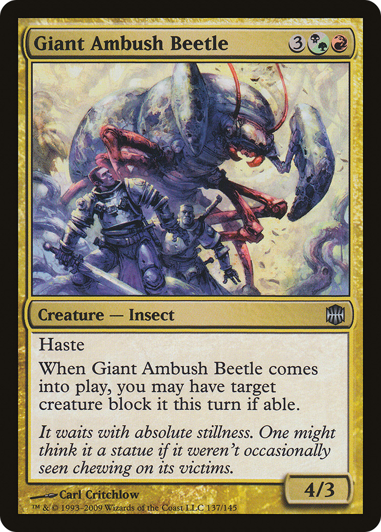 Giant Ambush Beetle (ARB-137) - Alara Reborn | Grognard Games