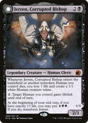 Jerren, Corrupted Bishop // Ormendahl, the Corrupted [Innistrad: Midnight Hunt] | Grognard Games