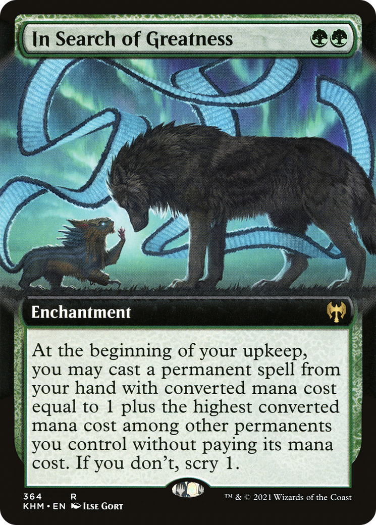 In Search of Greatness (Extended Art) [Kaldheim] | Grognard Games