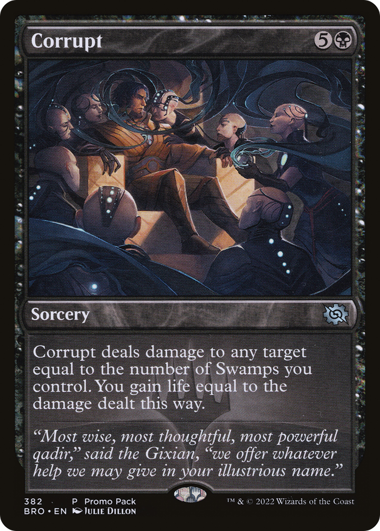 Corrupt (Promo Pack) [The Brothers' War Promos] | Grognard Games