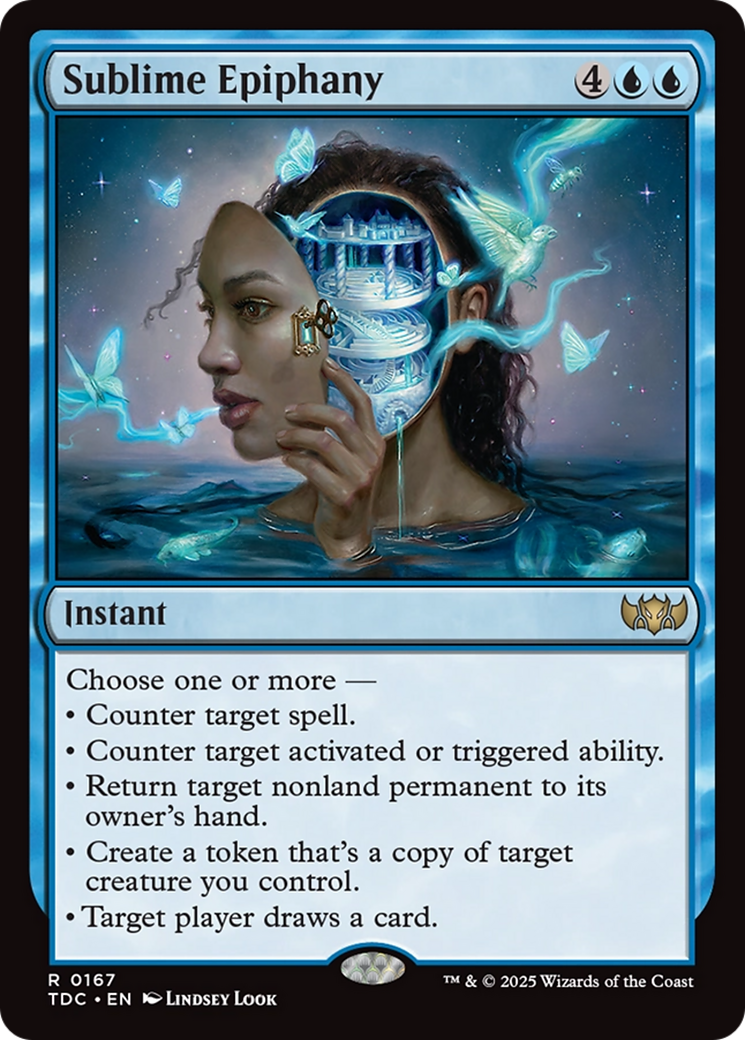 Sublime Epiphany [Tarkir: Dragonstorm Commander] | Grognard Games