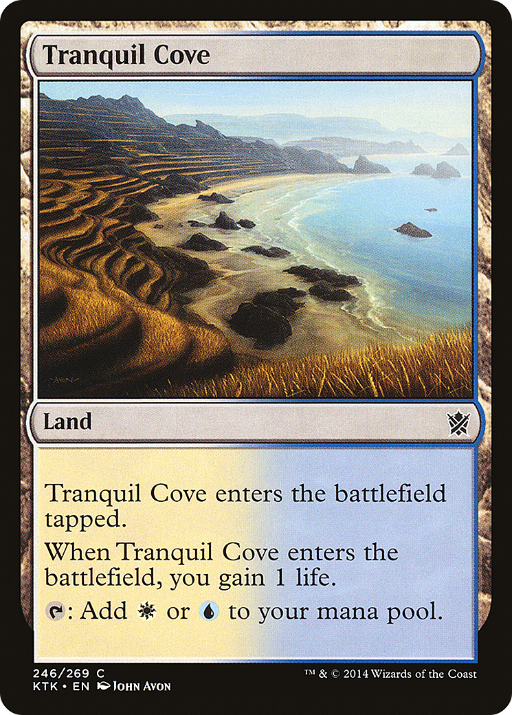 Tranquil Cove (KTK-246) - Khans of Tarkir Foil | Grognard Games