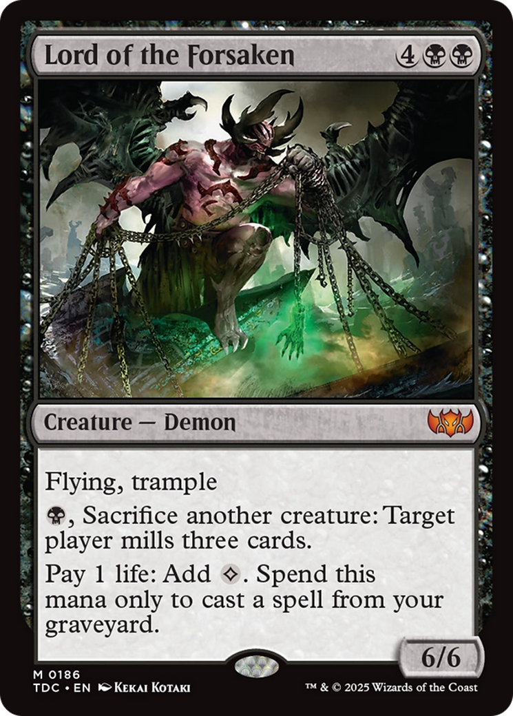Lord of the Forsaken [Tarkir: Dragonstorm Commander] | Grognard Games