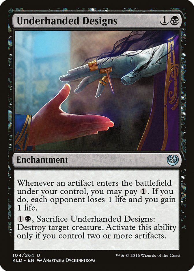 Underhanded Designs [Kaladesh] | Grognard Games