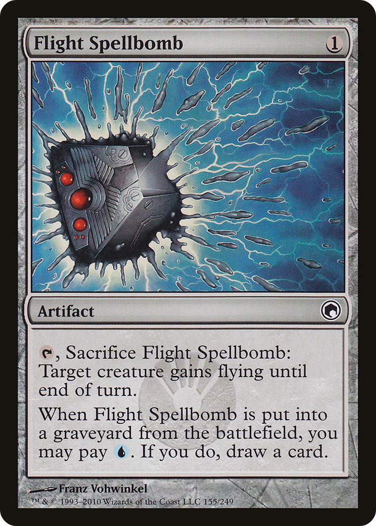 Flight Spellbomb (SOM-155) - Scars of Mirrodin Foil | Grognard Games
