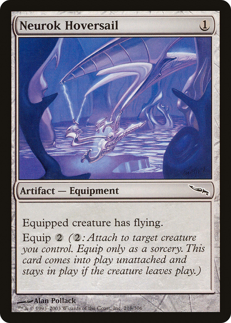 Neurok Hoversail (MRD-218) - Mirrodin | Grognard Games