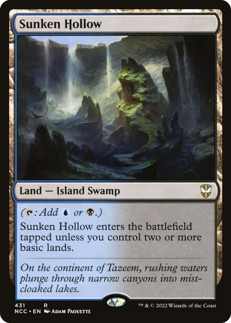 Sunken Hollow [Streets of New Capenna Commander] | Grognard Games