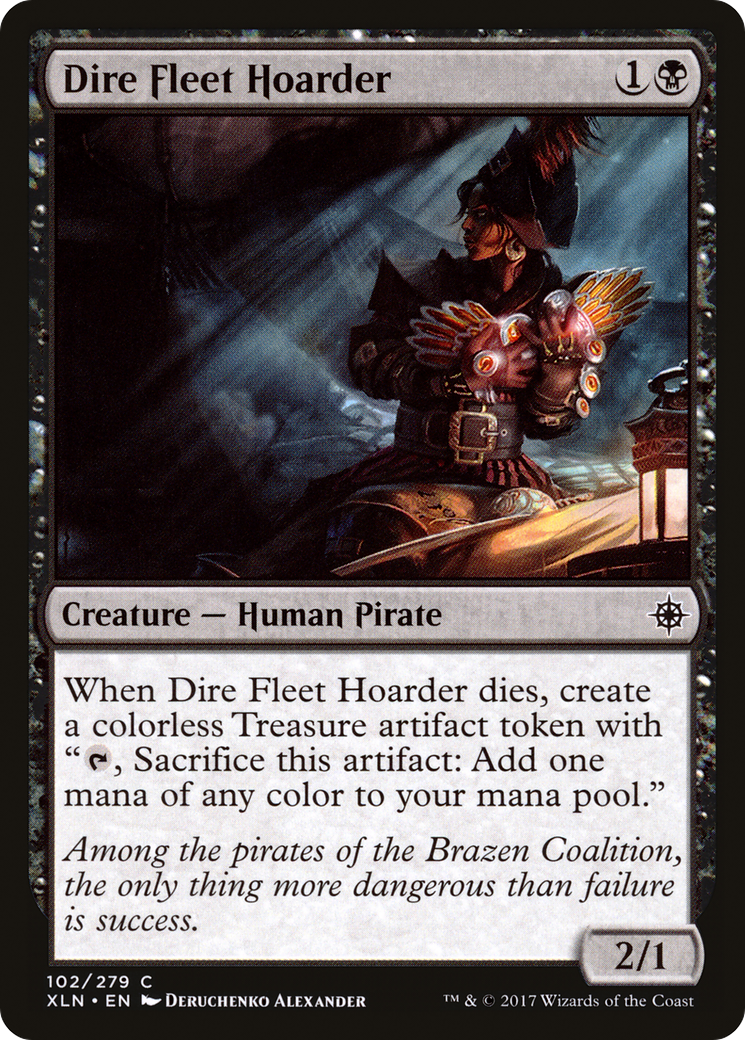 Dire Fleet Hoarder (XLN-102) - Ixalan Foil | Grognard Games