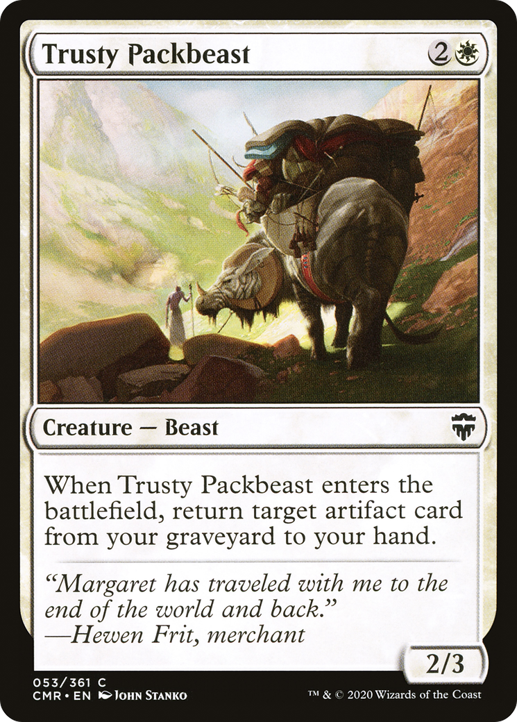 Trusty Packbeast [Commander Legends] | Grognard Games