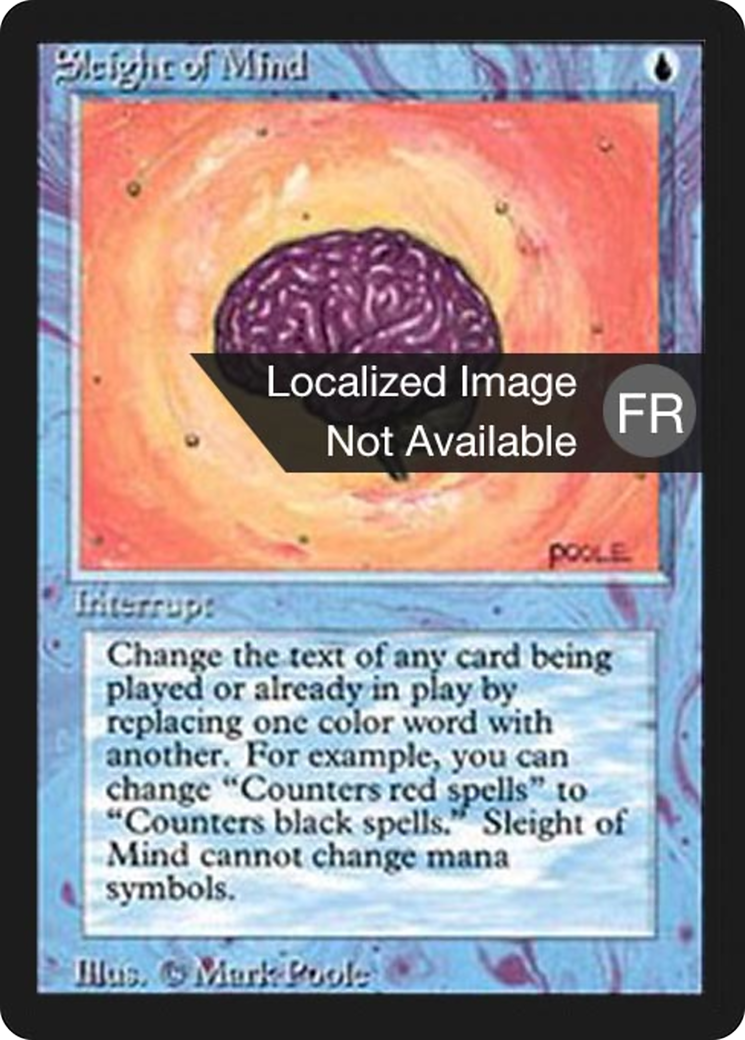Sleight of Mind [Foreign Black Border] | Grognard Games