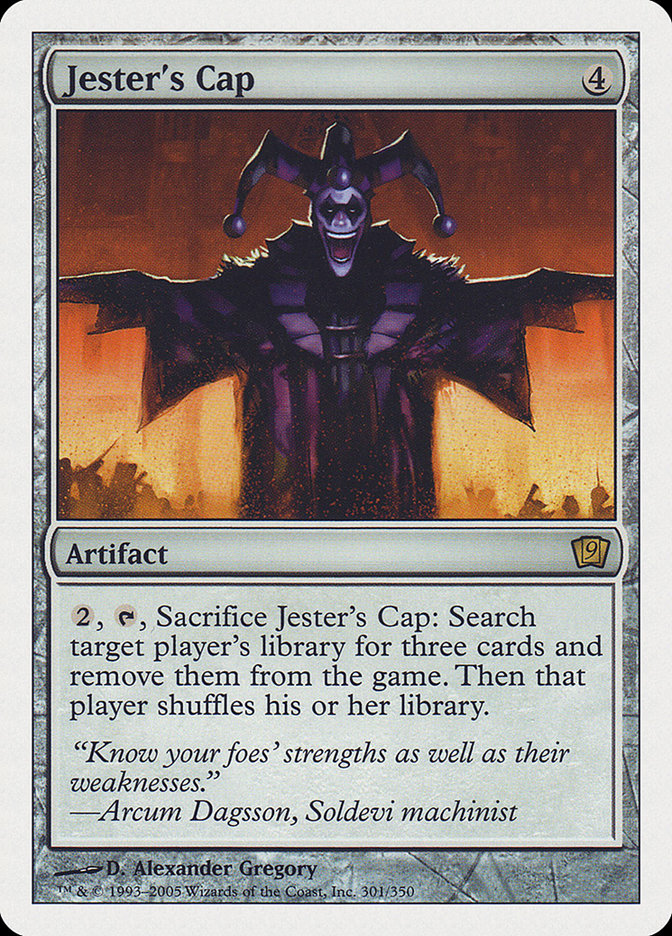 Jester's Cap (9th Edition) [Oversize Cards] | Grognard Games
