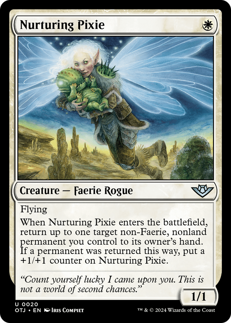 Nurturing Pixie [Outlaws of Thunder Junction] | Grognard Games