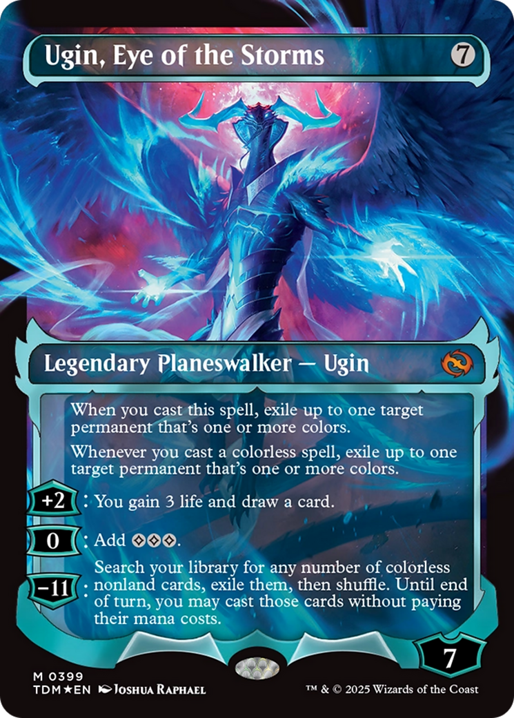 Ugin, Eye of the Storms (Showcase) [Tarkir: Dragonstorm] | Grognard Games