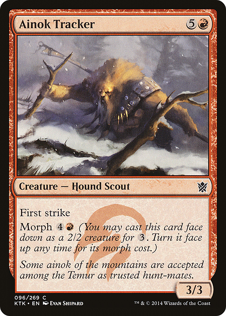 Ainok Tracker (KTK-096) - Khans of Tarkir | Grognard Games