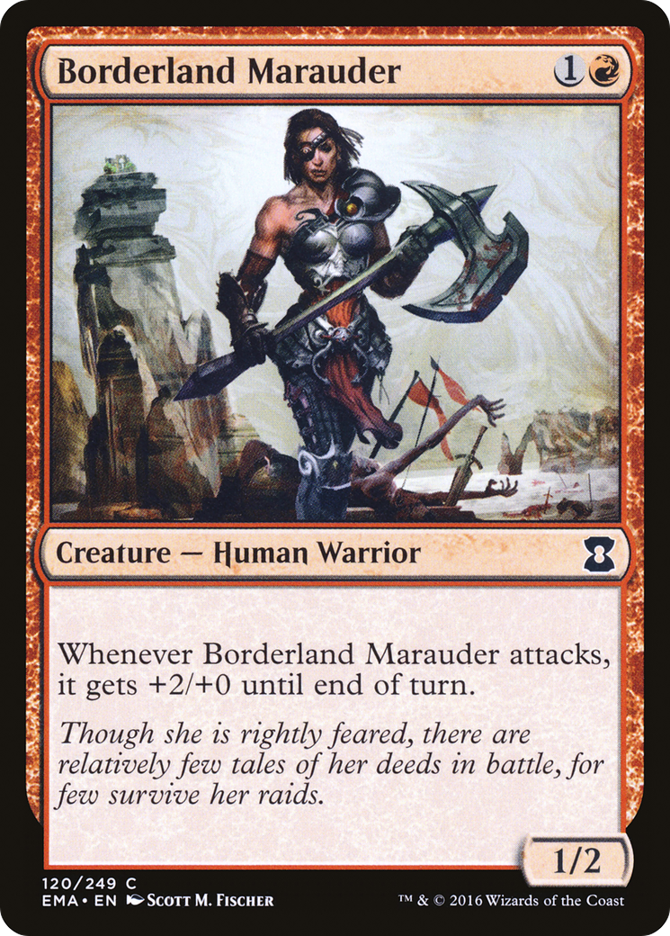 Borderland Marauder (EMA-120) - Eternal Masters Foil | Grognard Games