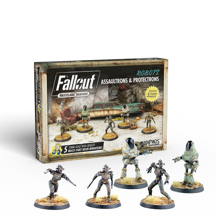 Fallout: Wasteland Warfare - Robots: Assaultrons & Protectrons | Grognard Games