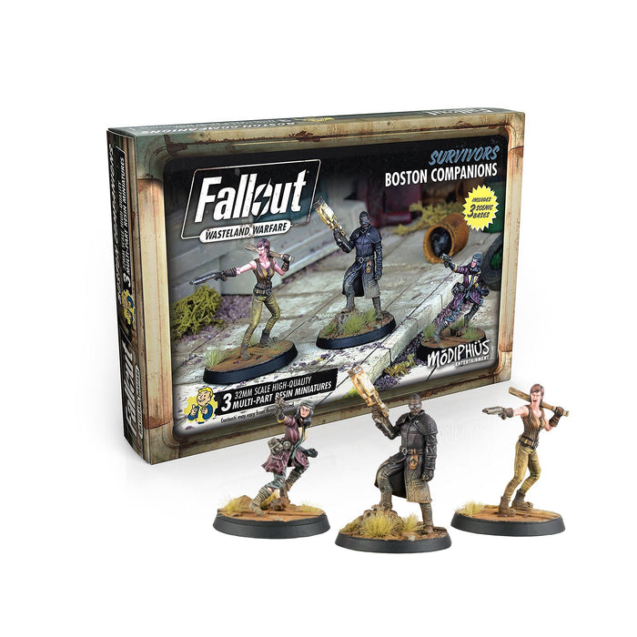 Fallout: Wasteland Warfare - Survivors: Boston Companions | Grognard Games