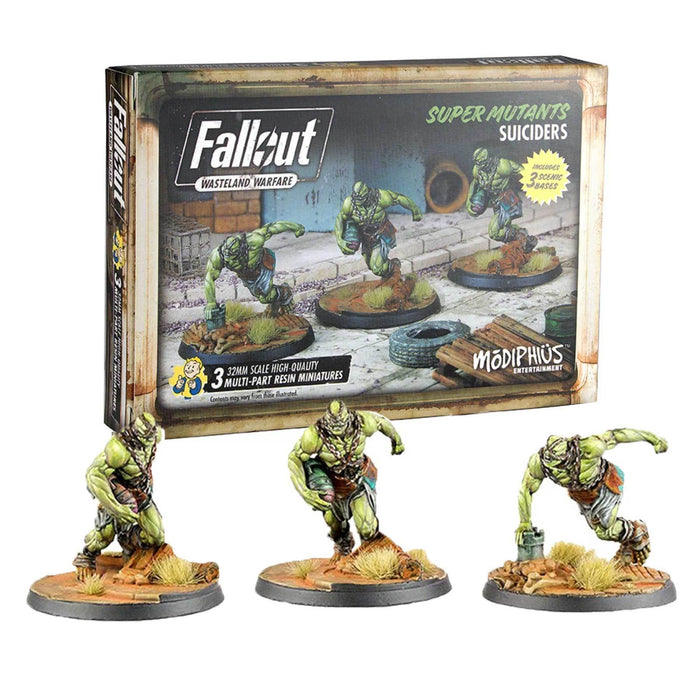 Fallout: Wasteland Warfare - Super Mutants: Suiciders | Grognard Games