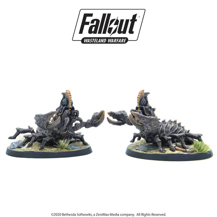 Fallout: Wasteland Warfare - Creatures: Mirelurk Hunters | Grognard Games