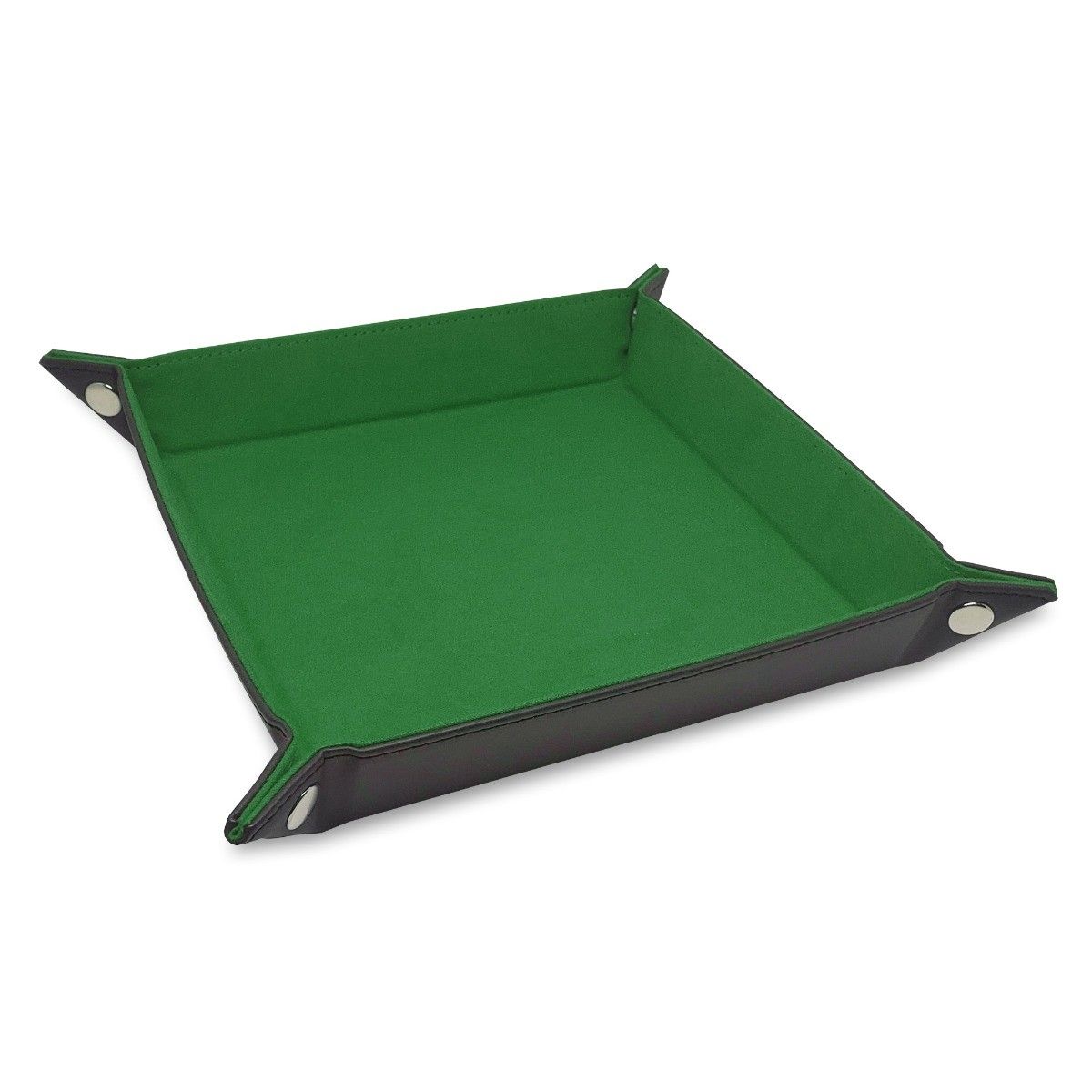 BCW Dice Tray LX - Green | Grognard Games