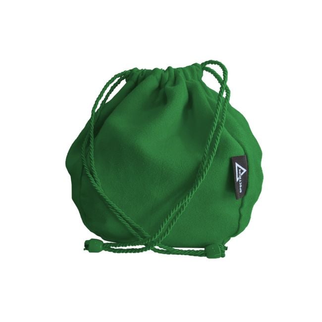 BCW Spectrum Dice Bag - Green | Grognard Games