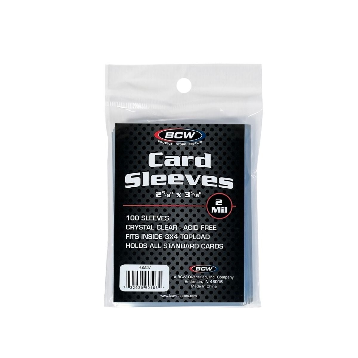 BCW Standard Card Sleeves | Grognard Games