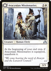 Avacynian Missionaries // Lunarch Inquisitors (SOI-006) - Shadows over Innistrad: (Double Faced Transform) Foil | Grognard Games