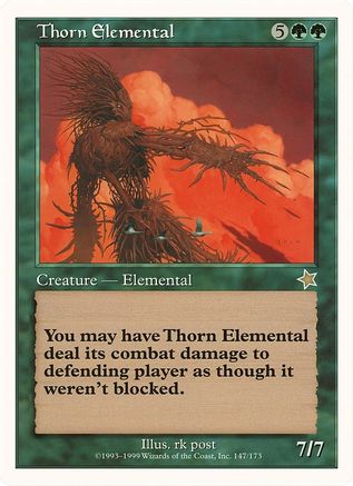 Thorn Elemental (Starter 1999) (OVER-147) - Oversize Cards | Grognard Games