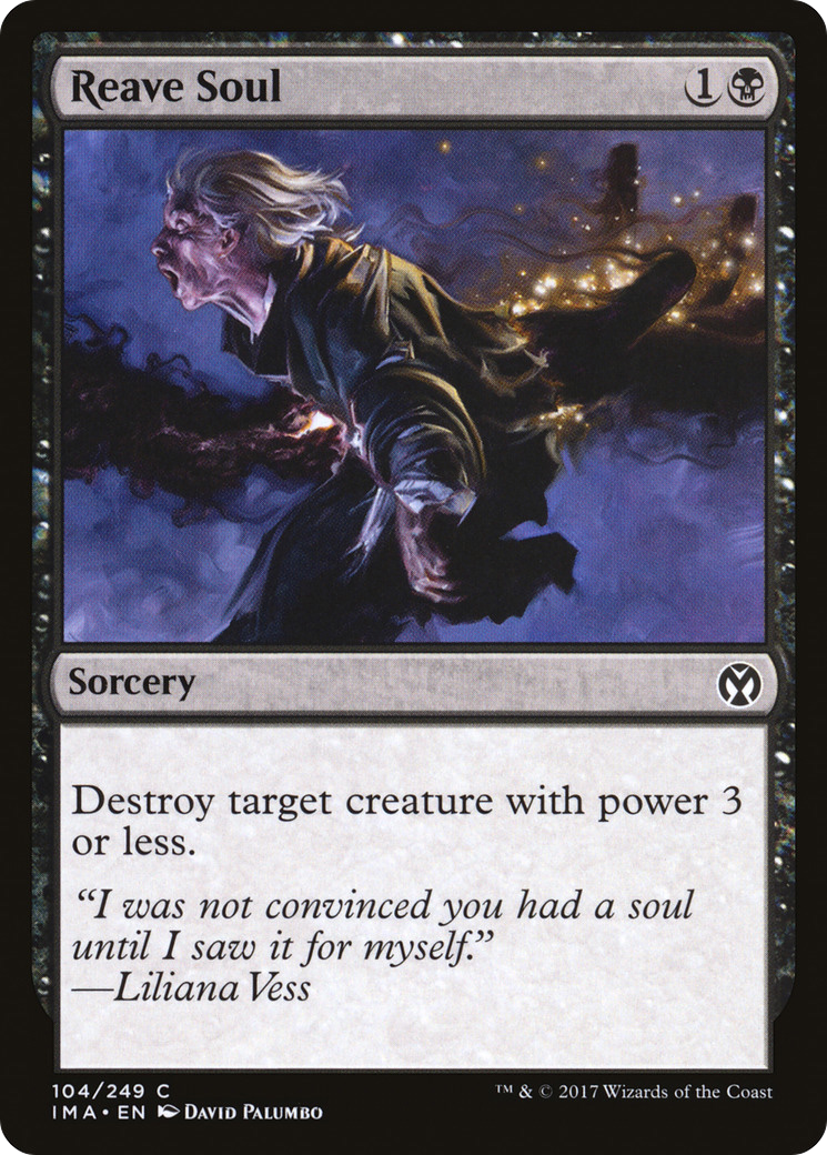 Reave Soul (IMA-104) - Iconic Masters Foil | Grognard Games