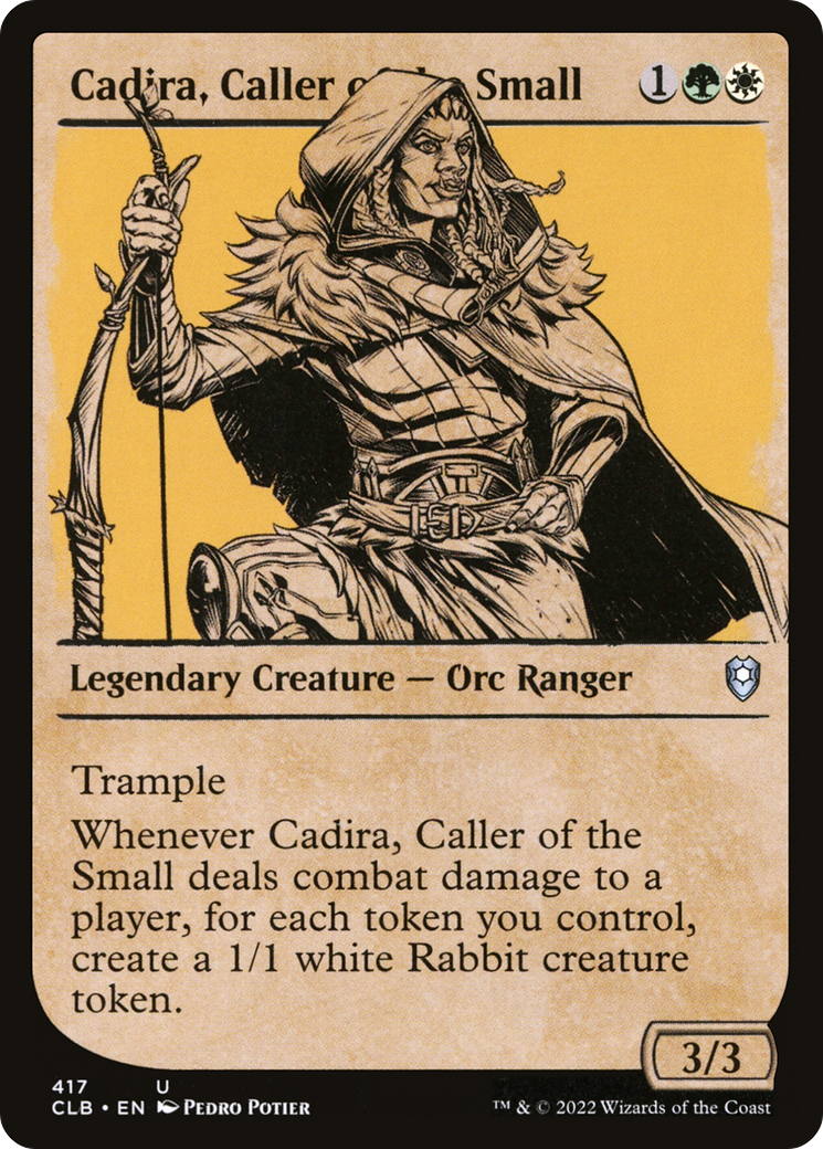Cadira, Caller of the Small (Showcase) [Commander Legends: Battle for Baldur's Gate] | Grognard Games