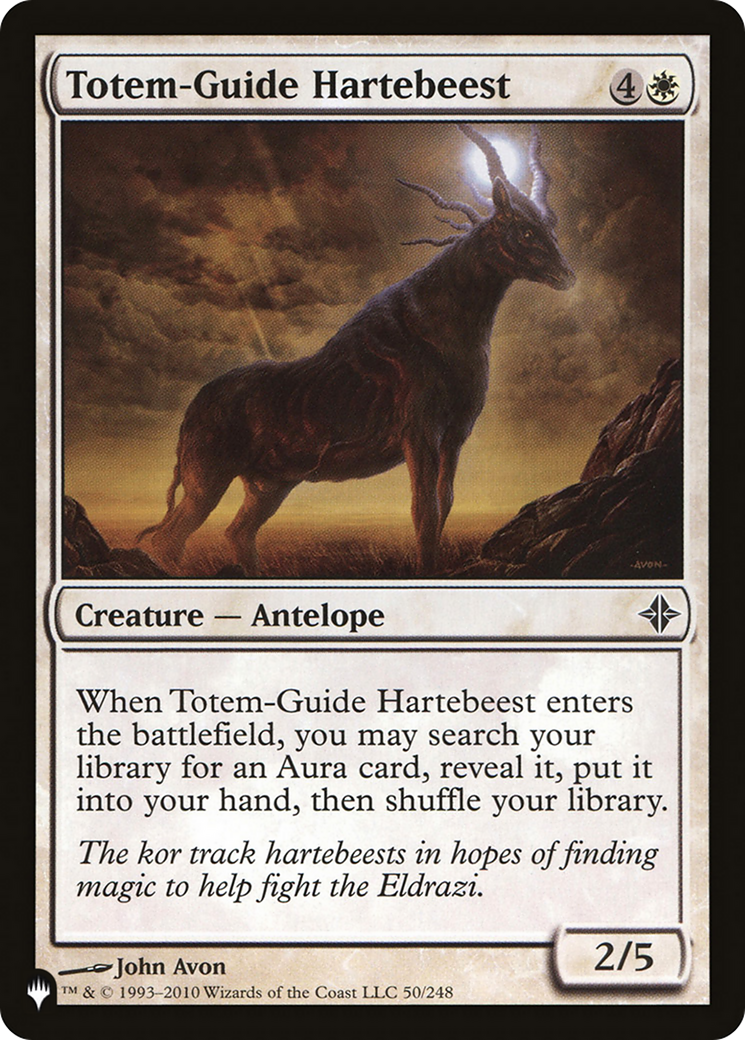 Totem-Guide Hartebeest [The List] | Grognard Games