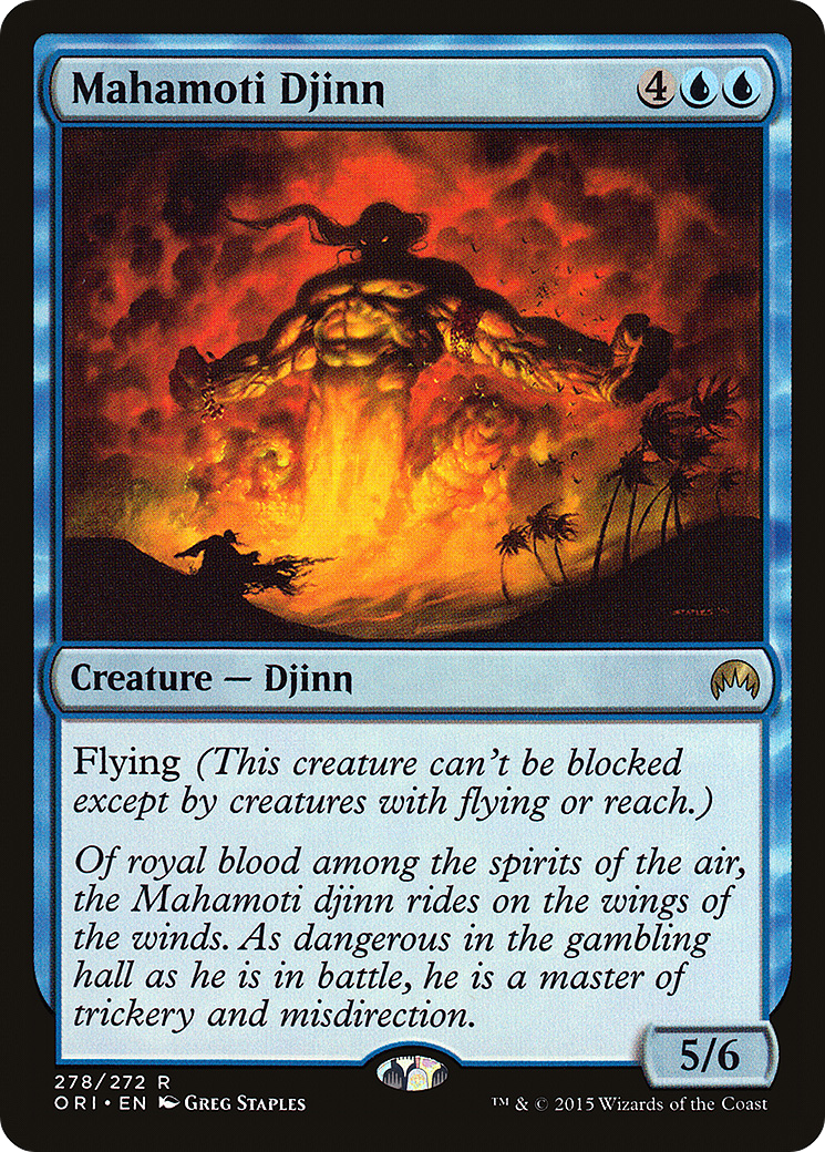 Mahamoti Djinn (ORI-278) - Magic Origins | Grognard Games