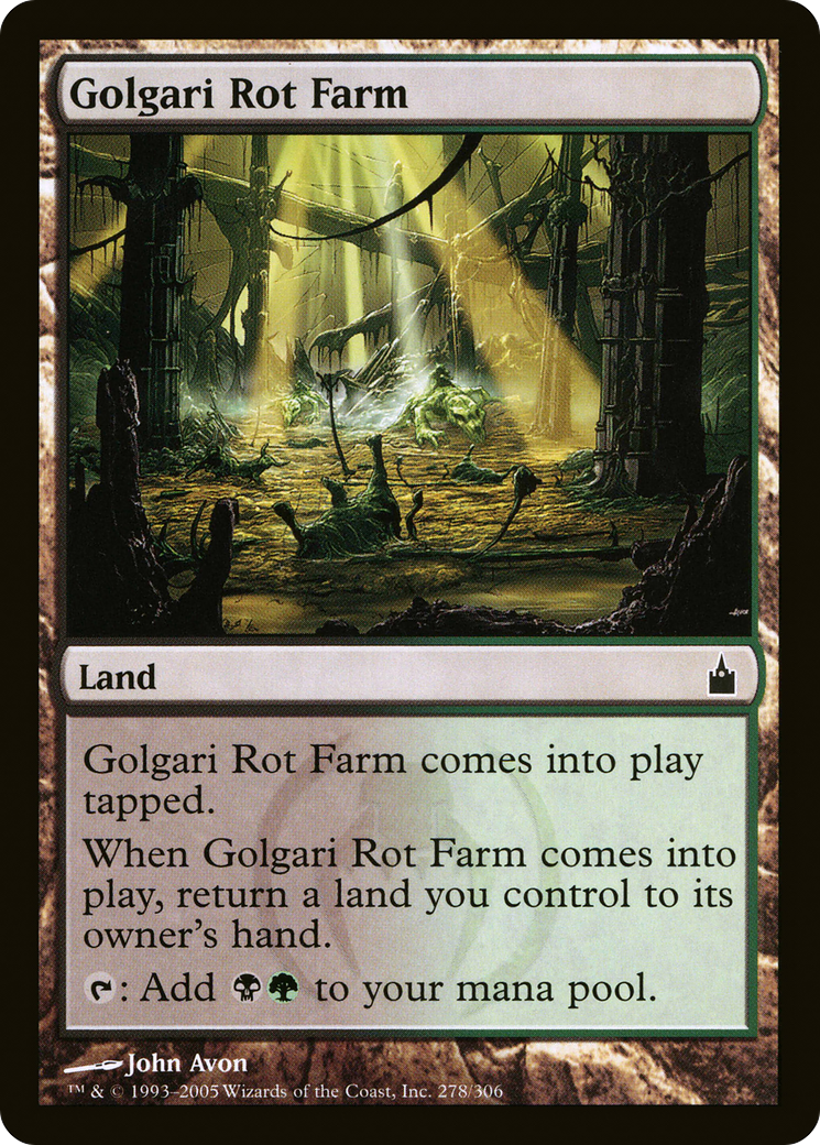 Golgari Rot Farm [Ravnica: City of Guilds] | Grognard Games