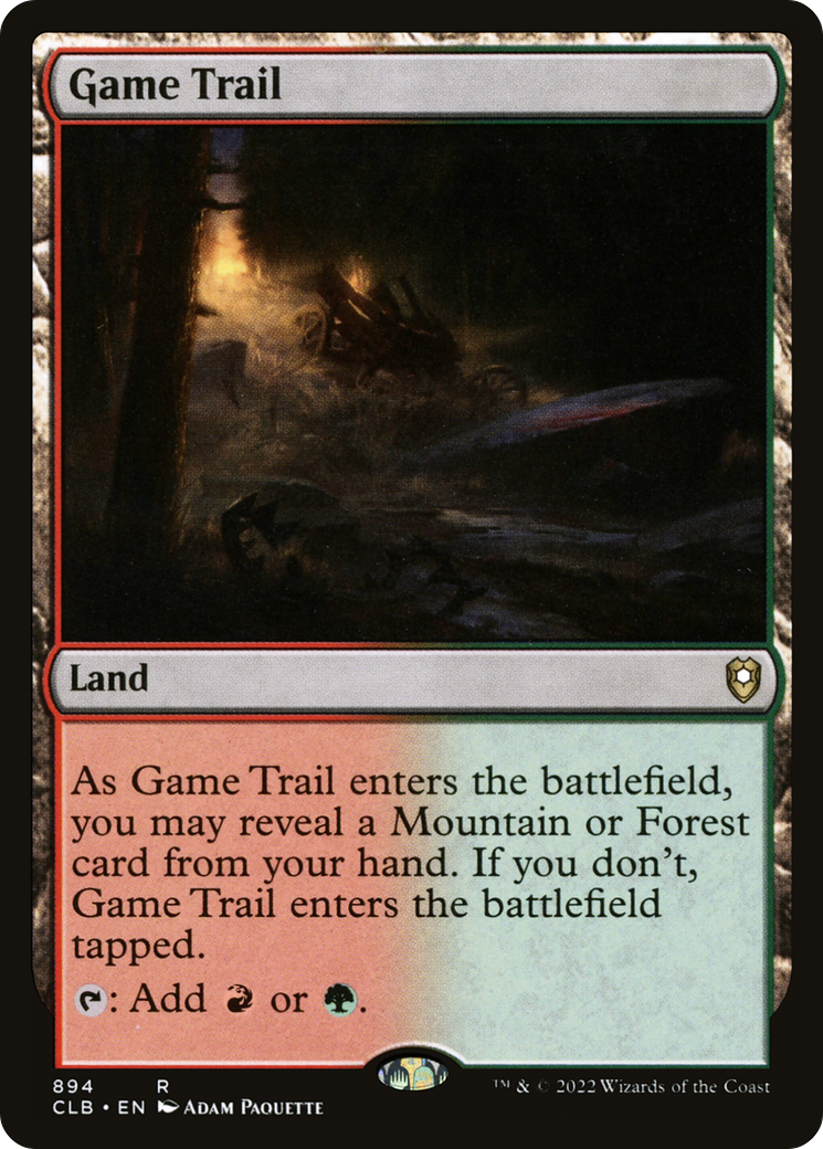 Game Trail [Commander Legends: Battle for Baldur's Gate] | Grognard Games