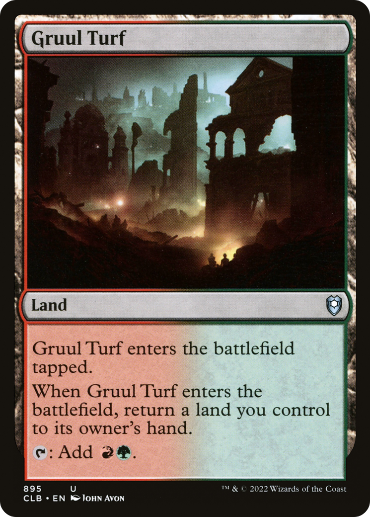 Gruul Turf [Commander Legends: Battle for Baldur's Gate] | Grognard Games