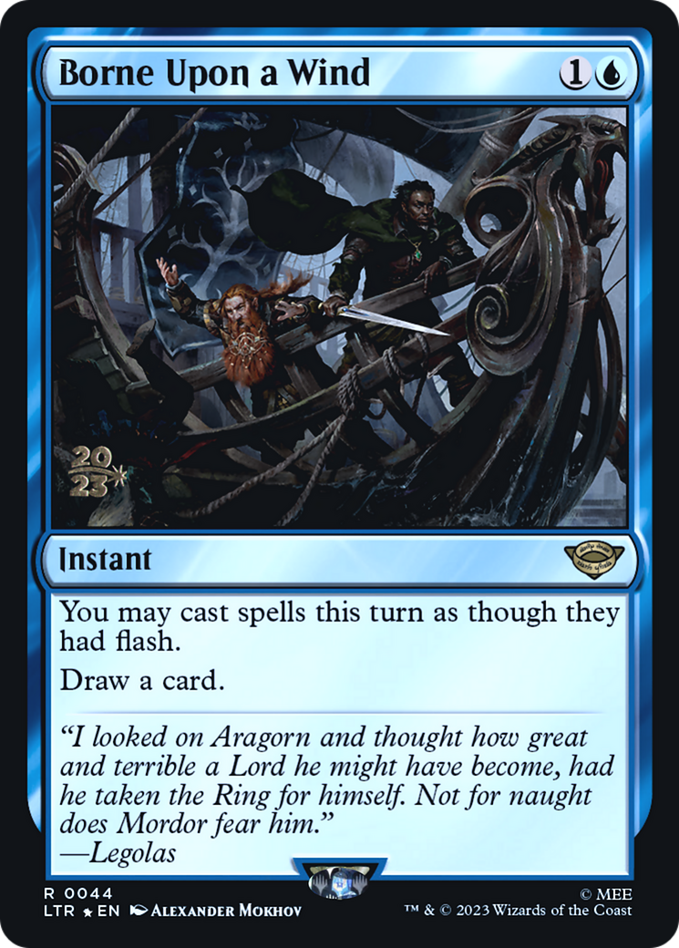 Borne Upon a Wind [The Lord of the Rings: Tales of Middle-Earth Prerelease Promos] | Grognard Games