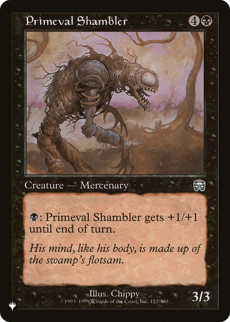 Primeval Shambler [The List] | Grognard Games