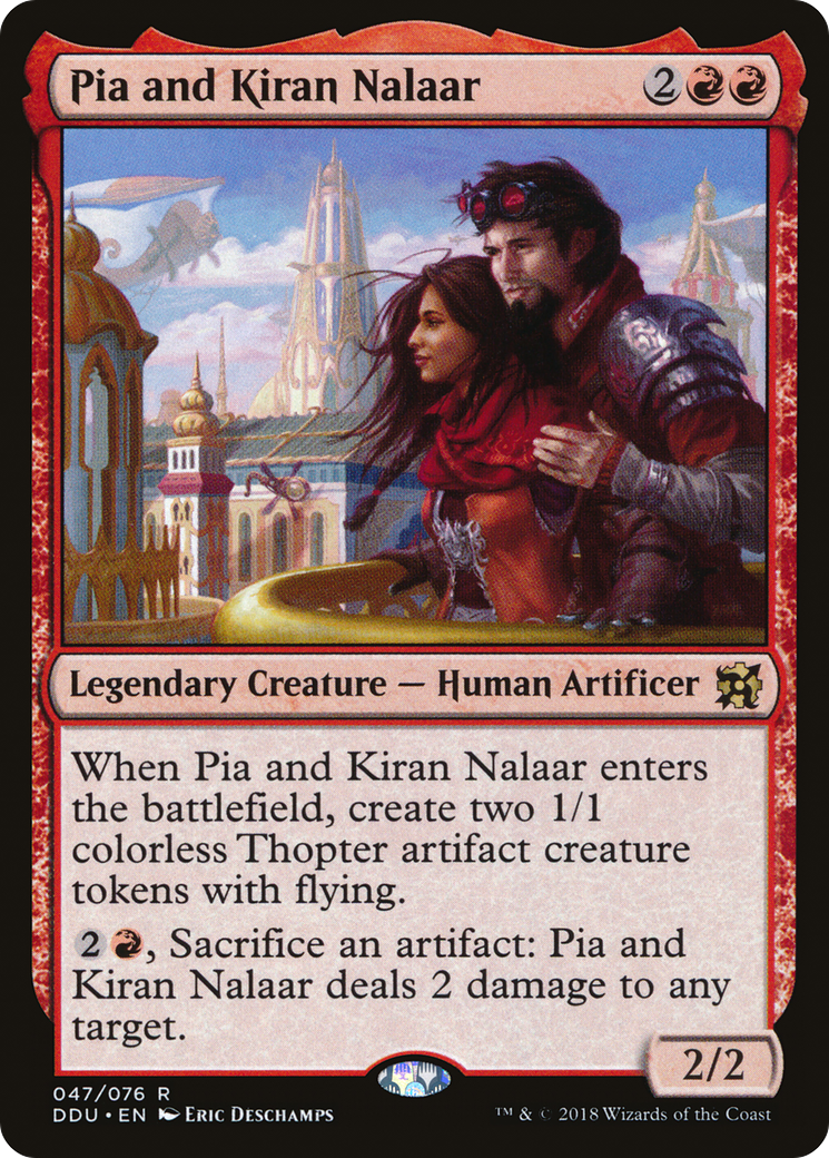 Pia and Kiran Nalaar (DDU-047) - Duel Decks: Elves vs. Inventors | Grognard Games