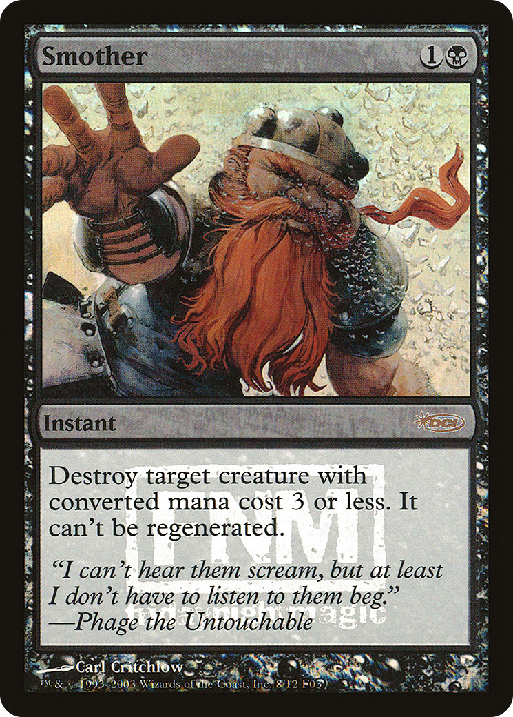 Smother [Friday Night Magic 2003] | Grognard Games