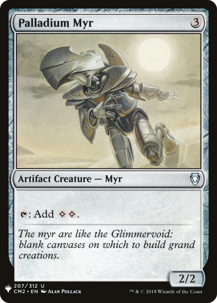 Palladium Myr [Mystery Booster] | Grognard Games