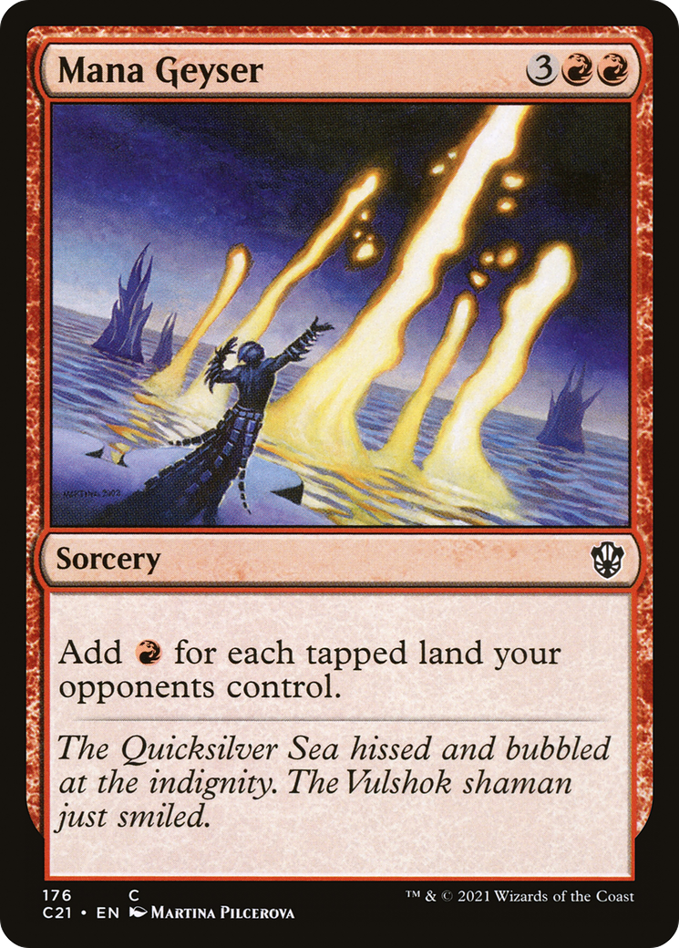 Mana Geyser [Commander 2021] | Grognard Games