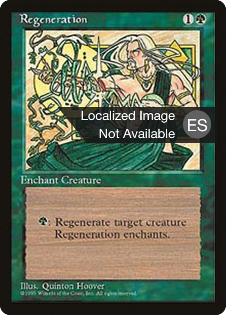 Regeneration [Fourth Edition (Foreign Black Border)] | Grognard Games