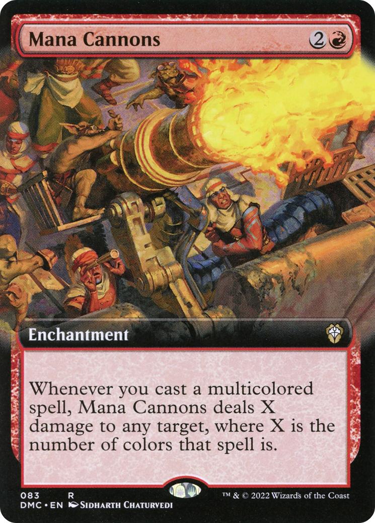 Mana Cannons (Extended Art) [Dominaria United Commander] | Grognard Games