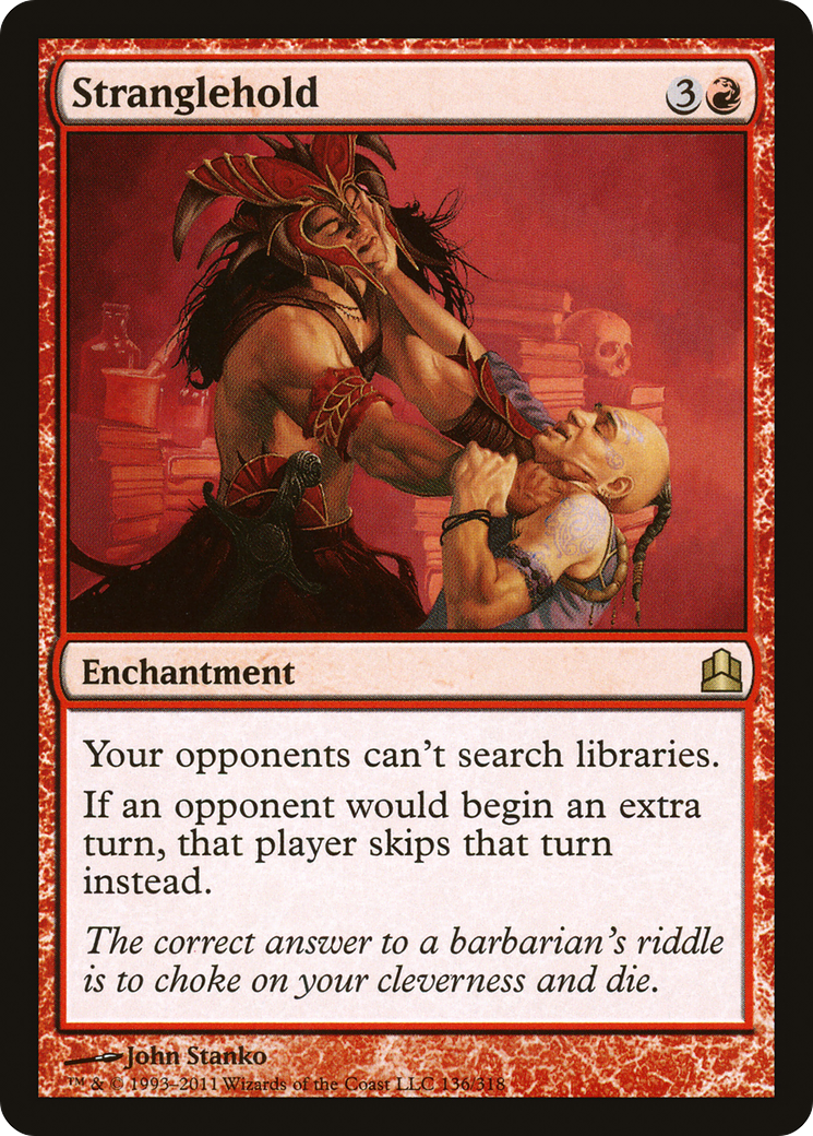 Stranglehold [Commander 2011] | Grognard Games