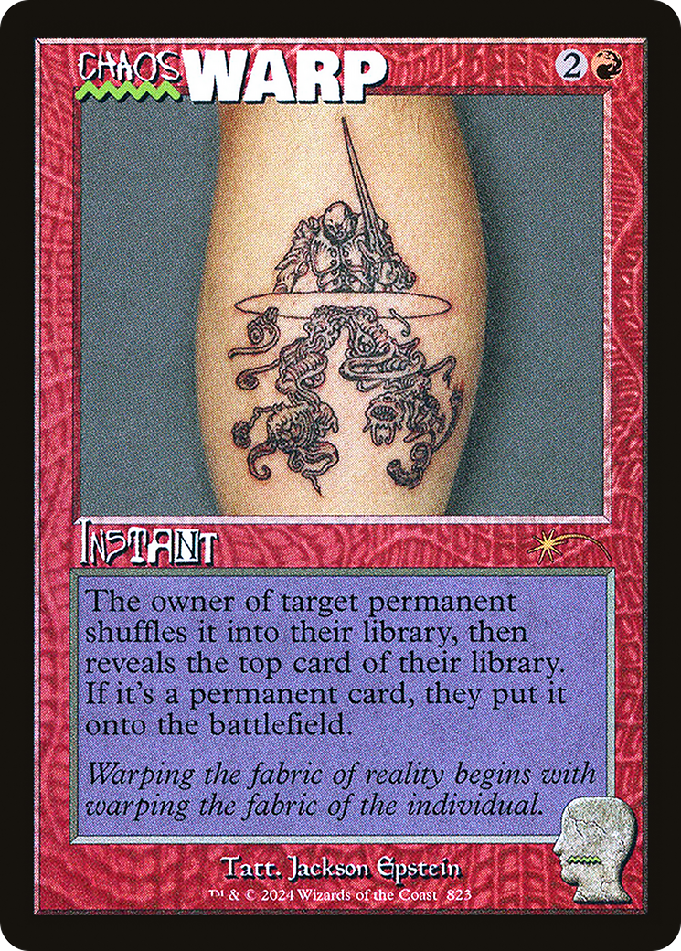 Chaos Warp (Rainbow Foil) [Secret Lair Drop Series] | Grognard Games