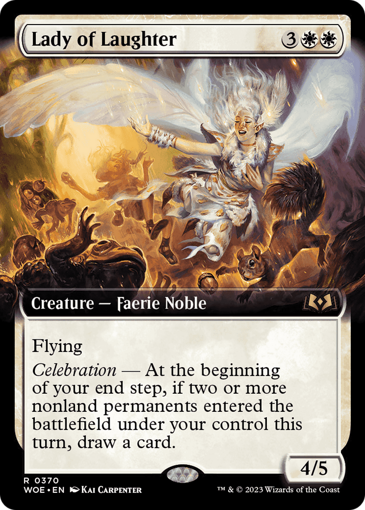 Lady of Laughter (Extended Art) [Wilds of Eldraine] | Grognard Games