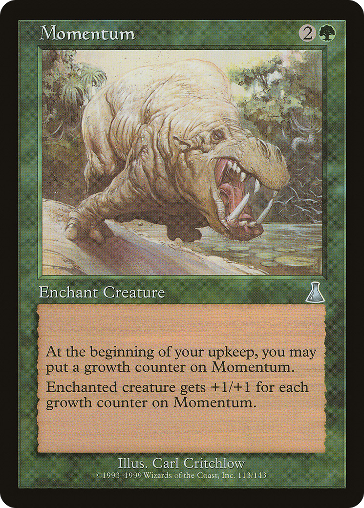 Momentum (UDS-113) - Urza's Destiny Foil | Grognard Games